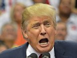 Donald Trump spoke for more than an hour at a rally in Dallas, Texas on Sept. 14, 2015 at the American Airlines Center arena